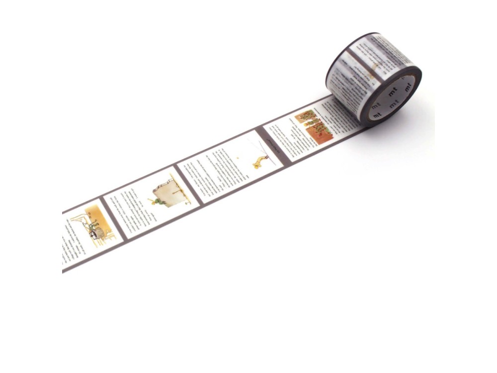 Taśma papierowa washi The Little Prince Illustrations - MT Masking Tape - 5 m