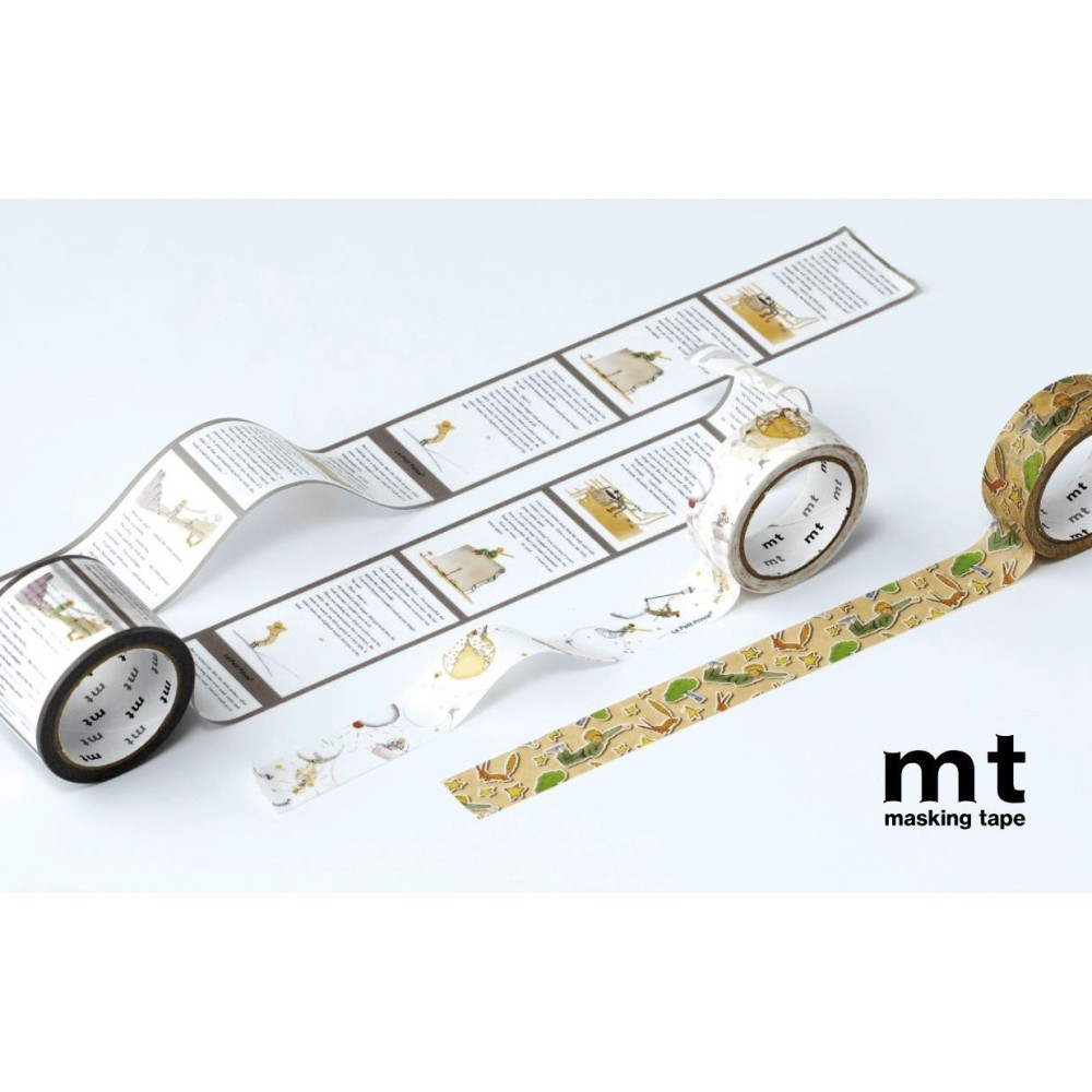 Taśma papierowa washi The Little Prince Illustrations - MT Masking Tape - 5 m