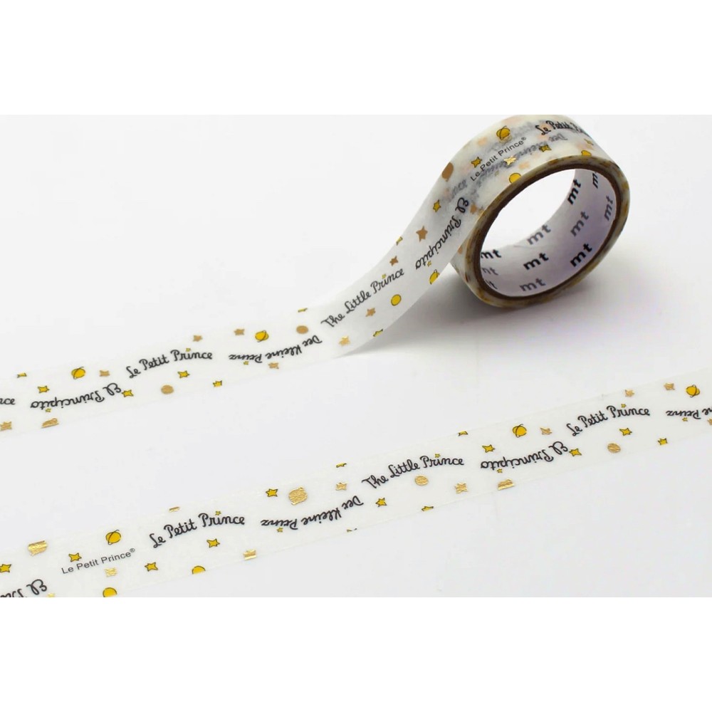 Taśma papierowa washi The Little Prince Stars - MT Masking Tape - 3 m