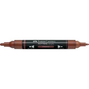 Multimark acrylic marker - Faber-Castell - 378 Chestnut