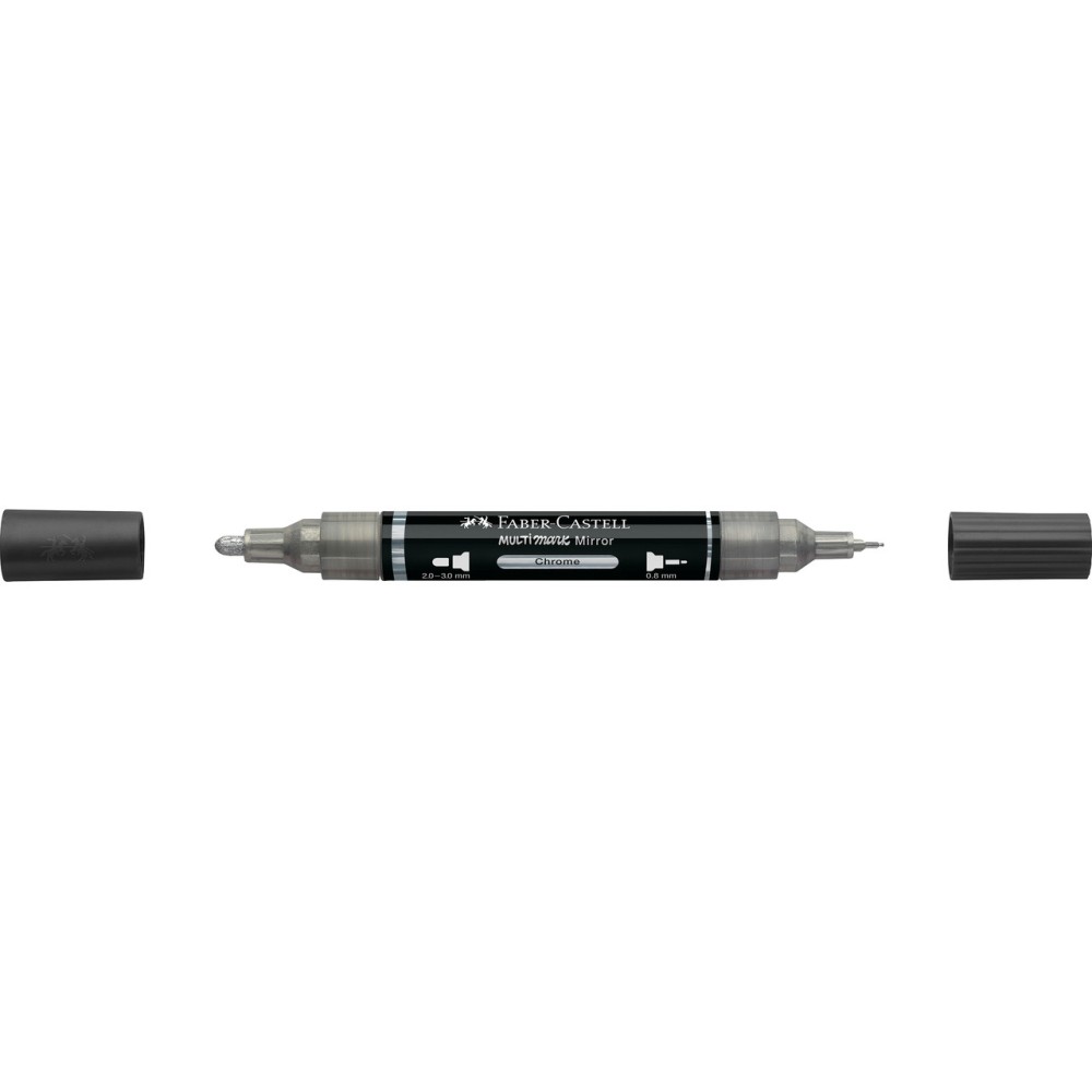 Multimark Mirror acrylic marker - Faber-Castell - 551 Liquid Chrome