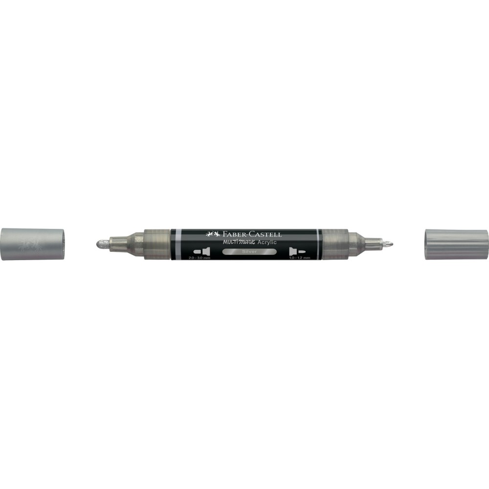 Multimark acrylic marker - Faber-Castell - 251 Silver