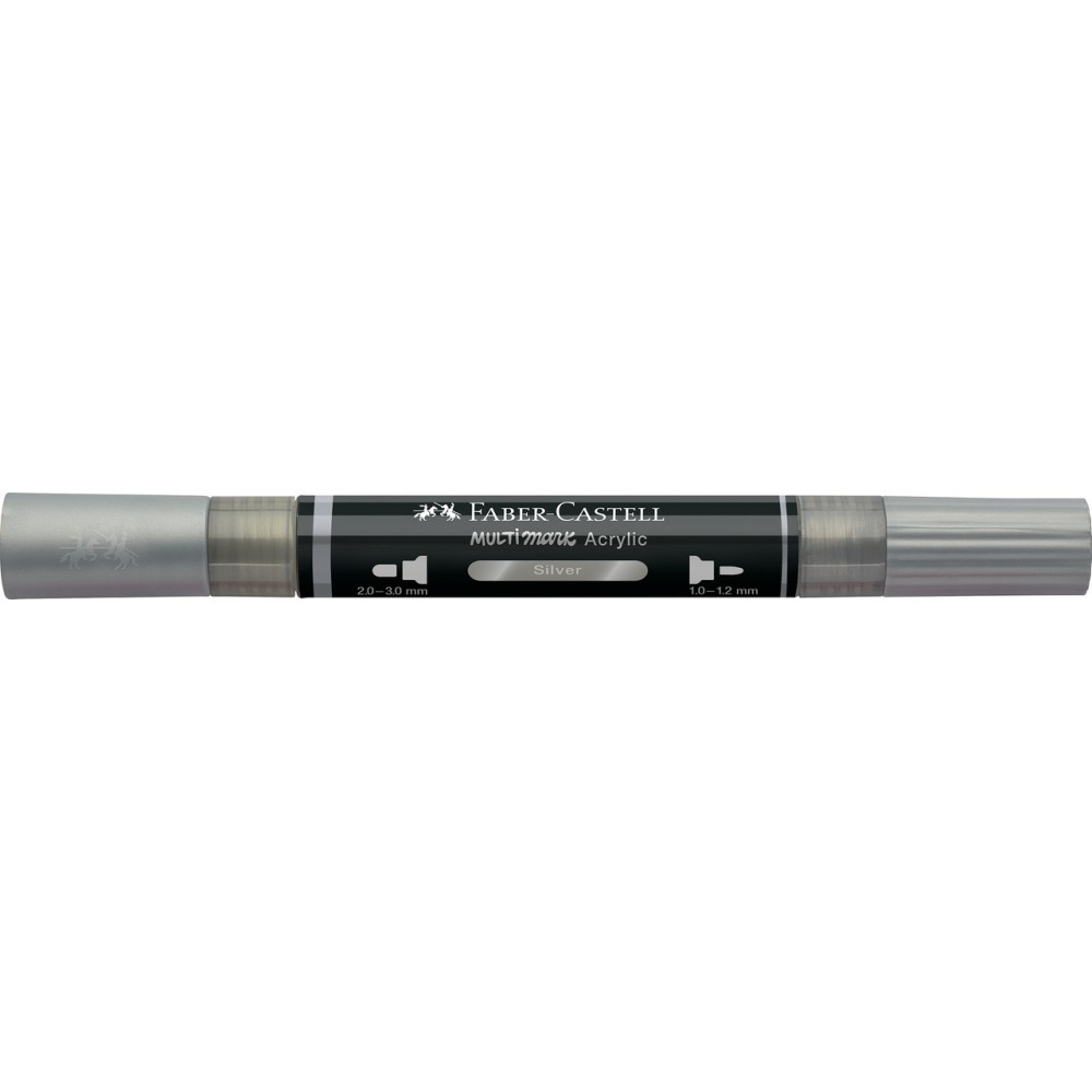 Marker akrylowy Multimark - Faber-Castell - 251 Silver