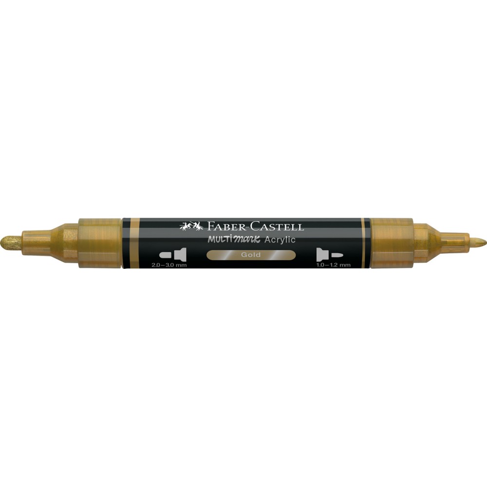 Multimark acrylic marker - Faber-Castell - 250 Gold
