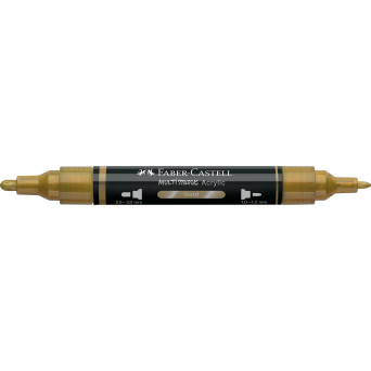 Multimark acrylic marker - Faber-Castell - 250 Gold