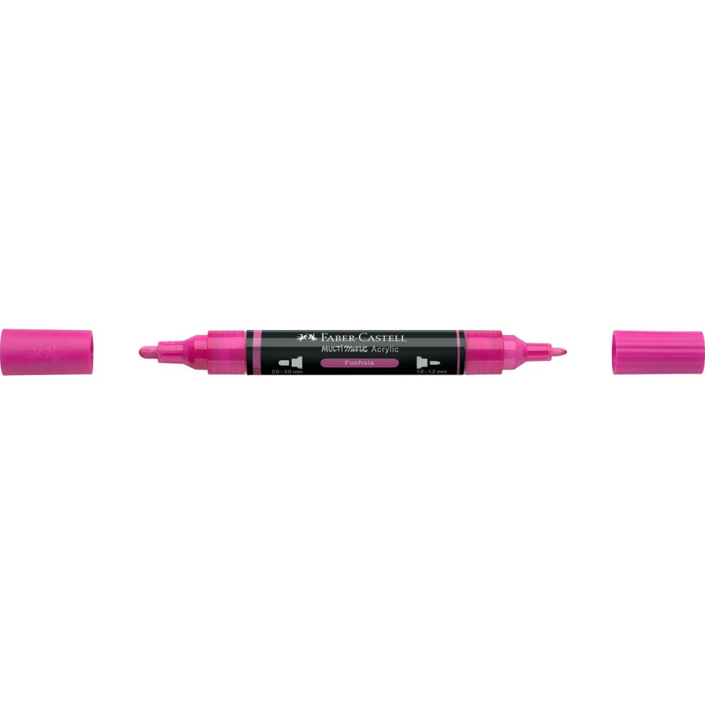 Multimark acrylic marker - Faber-Castell - 125 Fuchsia