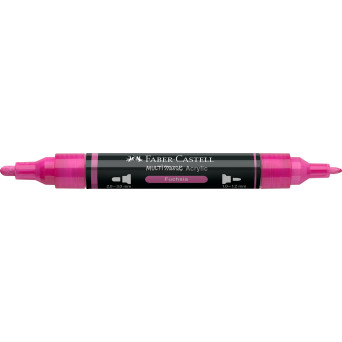 Multimark acrylic marker - Faber-Castell - 125 Fuchsia
