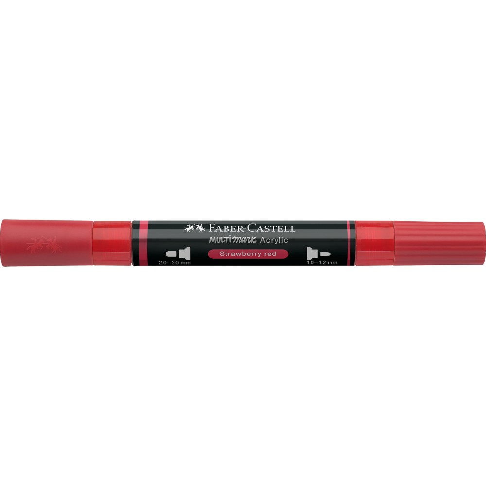 Marker akrylowy Multimark - Faber-Castell - 219 Strawberry Red