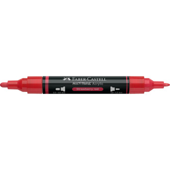 Marker akrylowy Multimark - Faber-Castell - 219 Strawberry Red
