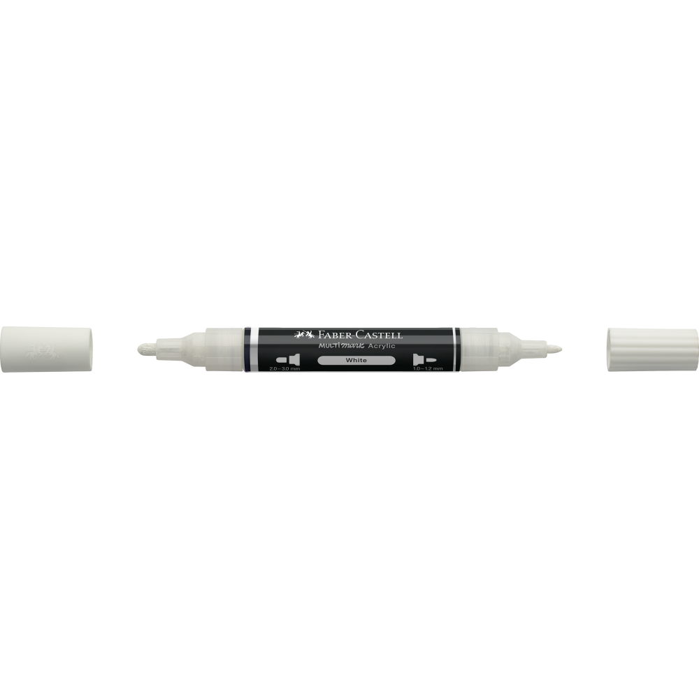 Multimark acrylic marker - Faber-Castell - 101 White
