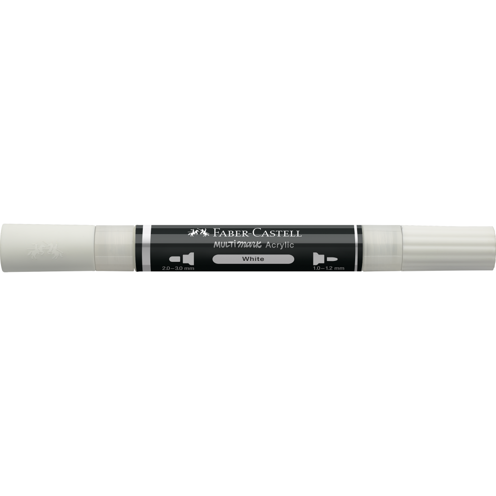 Marker akrylowy Multimark - Faber-Castell - 100 White