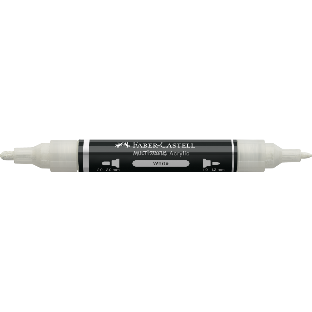 Multimark acrylic marker - Faber-Castell - 101 White