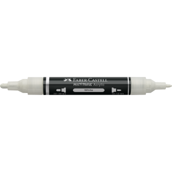 Marker akrylowy Multimark - Faber-Castell - 100 White