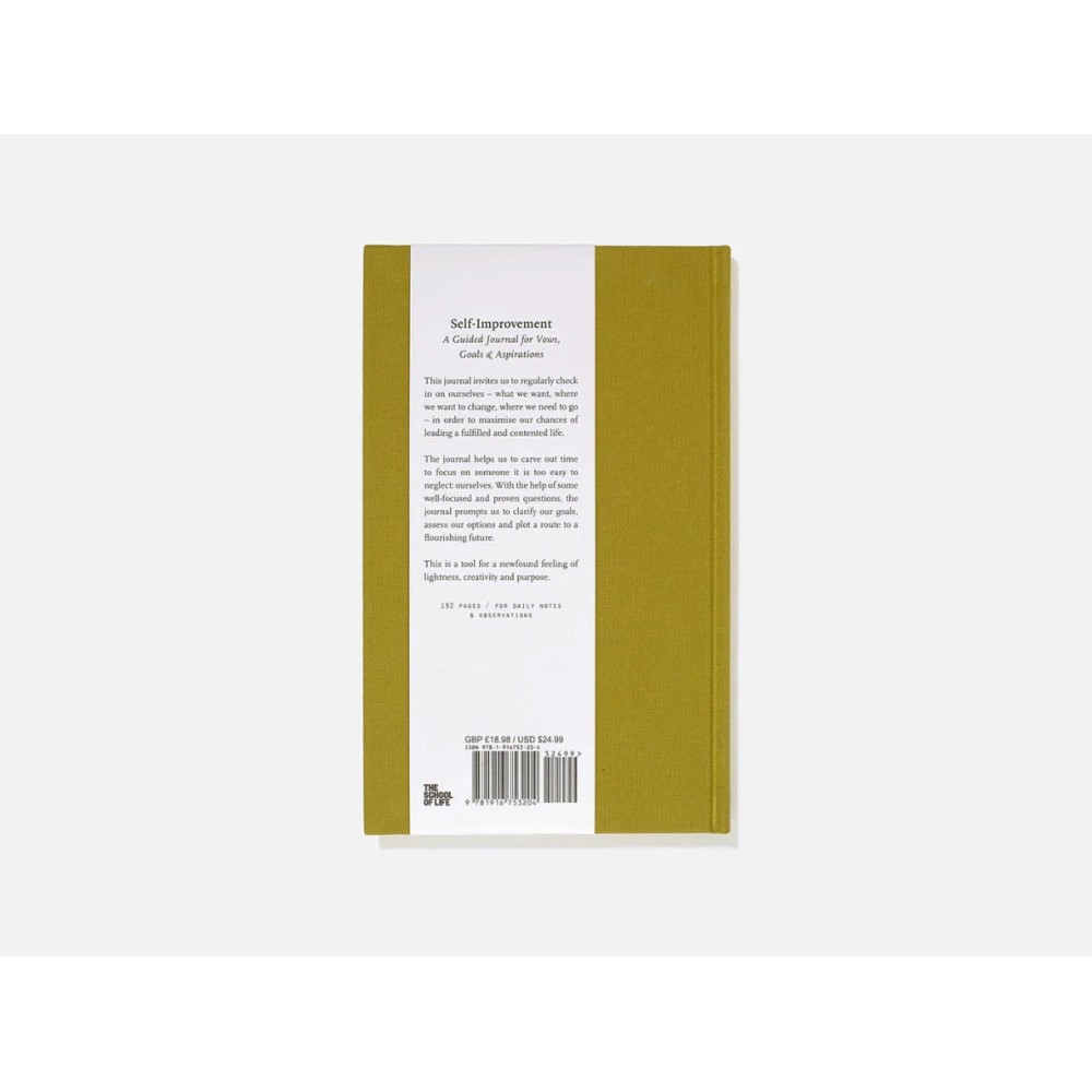 Self-Improvement Journal - The School of Life - 192 pages
