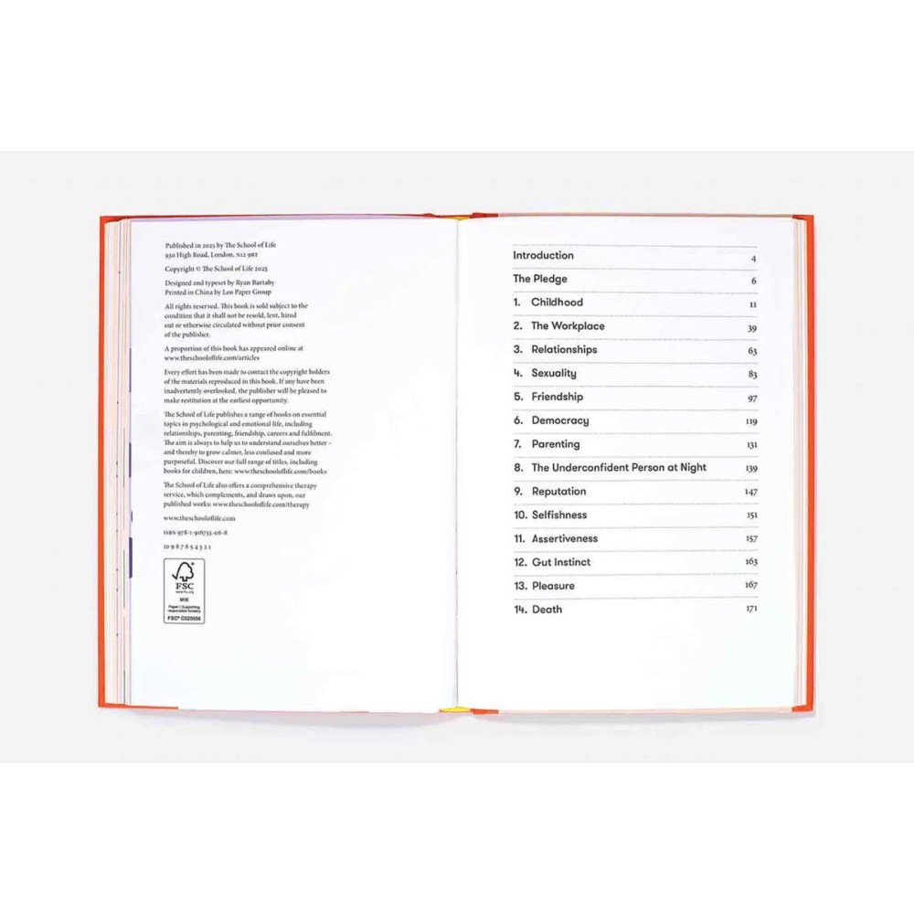 The Confidence Workbook - The School of Life - 180 pages