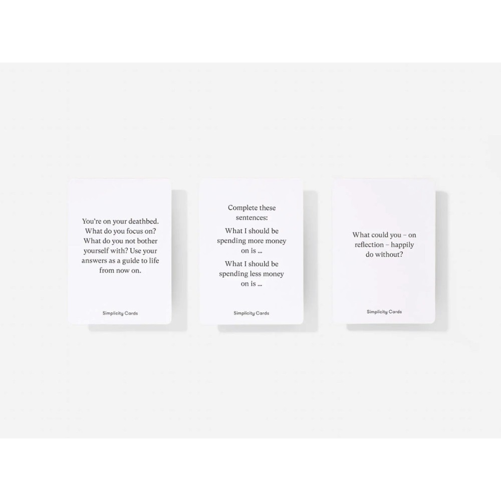 Simplicity Cards - The School of Life - 52 pcs