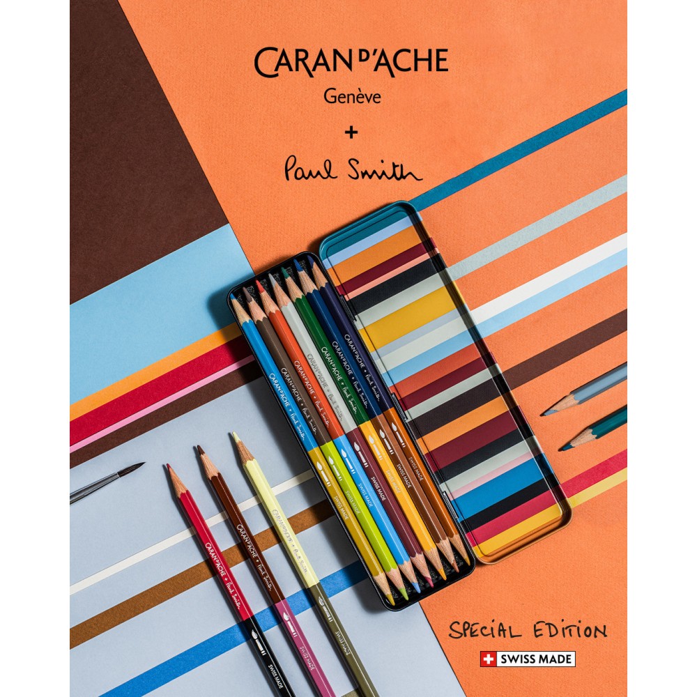Zestaw kredek Bicolor Special Edition Paul Smith - Caran d'Ache - 12 szt.