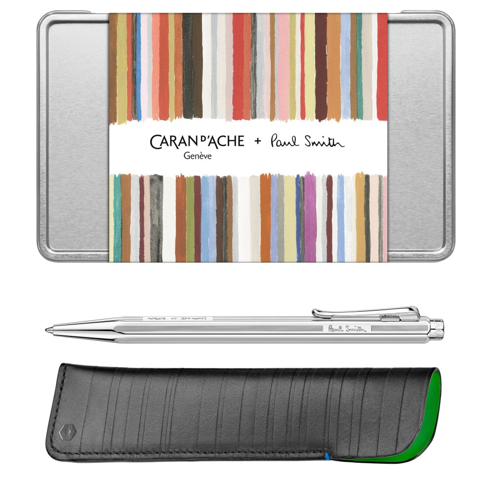 Special Edition Paul Smith Ecridor ballpoint pen with case - Caran d'Ache
