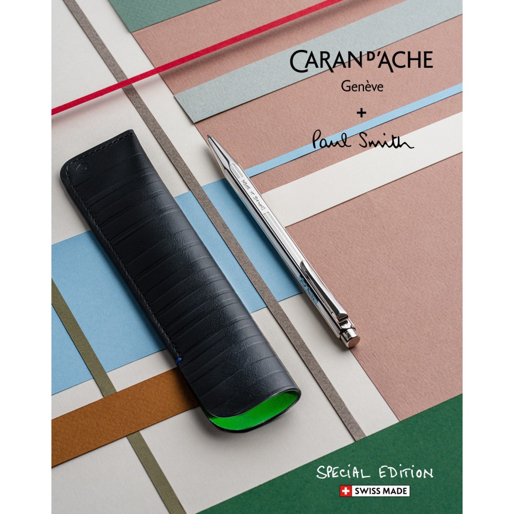 Special Edition Paul Smith Ecridor ballpoint pen with case - Caran d'Ache