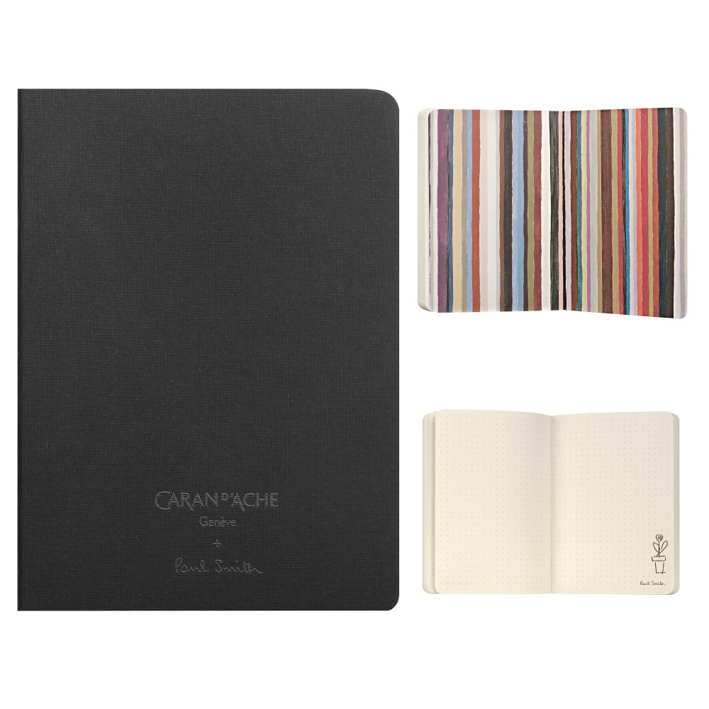 Special Edition Paul Smith dotted notebook A6 - Caran d'Ache - Black
