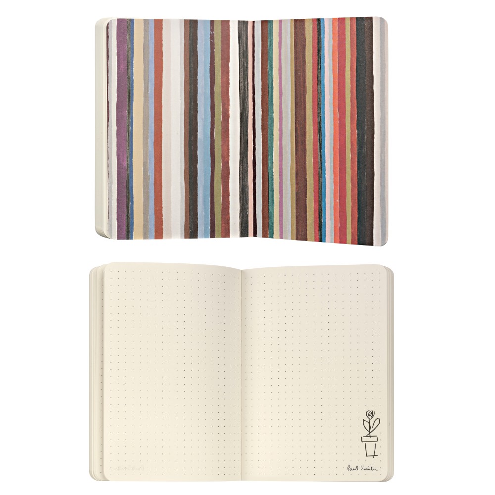 Notatnik w kropki Special Edition Paul Smith A6 - Caran d'Ache - czarny