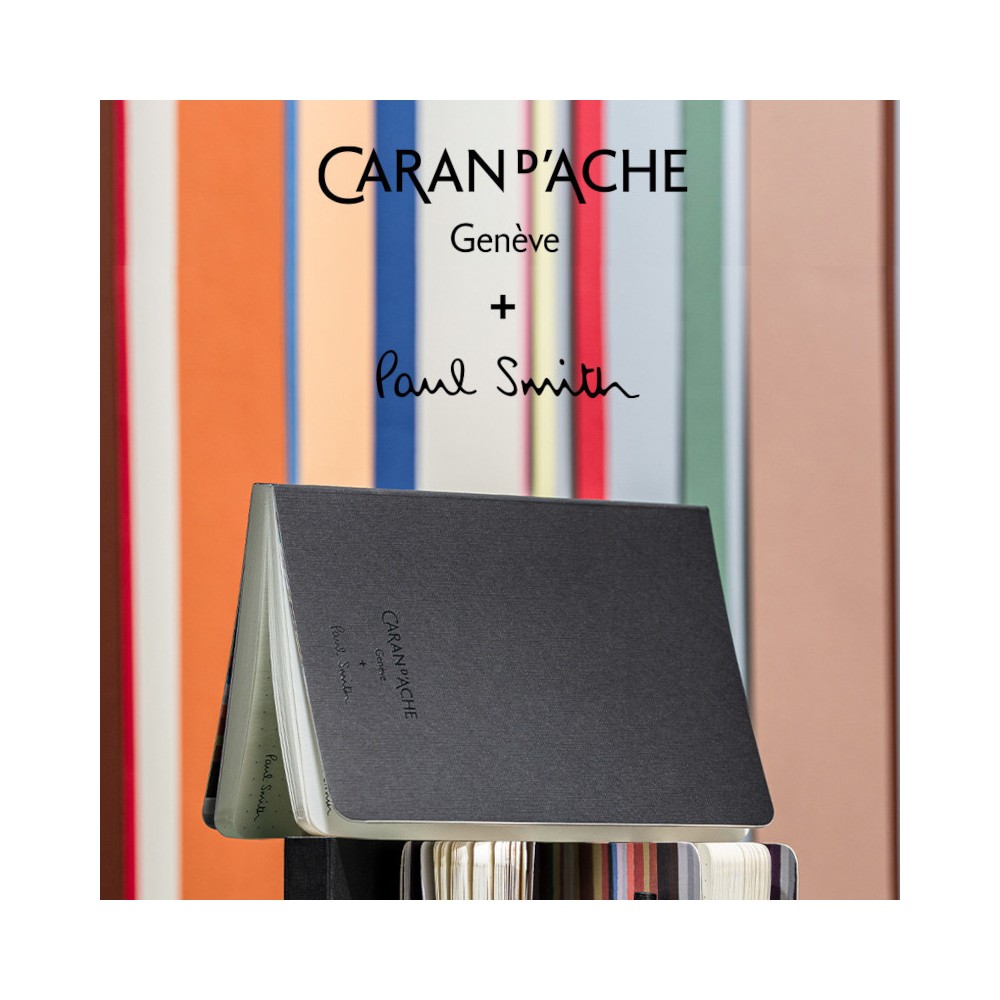 Notatnik w kropki Special Edition Paul Smith A6 - Caran d'Ache - czarny