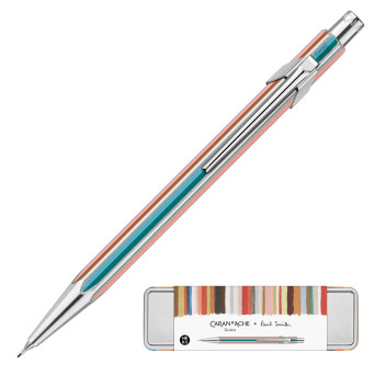 Ołówek mechaniczny 844 Special Edition Paul Smith - Caran d'Ache - Silver 0,5 mm