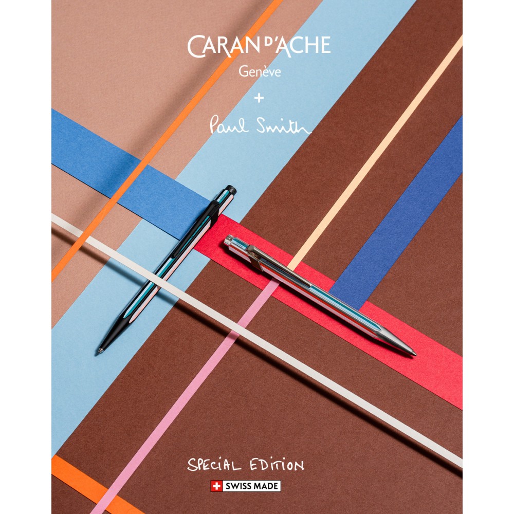 Ołówek mechaniczny 844 Special Edition Paul Smith - Caran d'Ache - Silver 0,5 mm