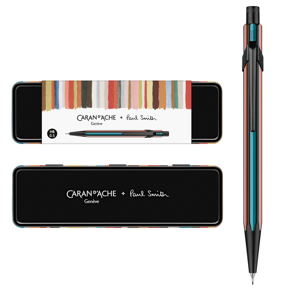 Ołówek mechaniczny 844 Special Edition Paul Smith - Caran d'Ache - Black 0,5 mm