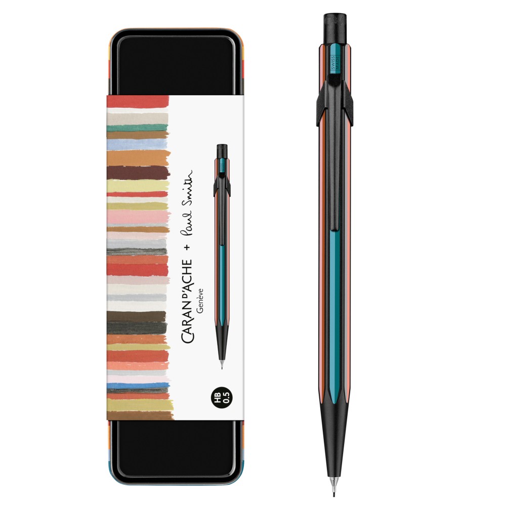 Ołówek mechaniczny 844 Special Edition Paul Smith - Caran d'Ache - Black 0,5 mm