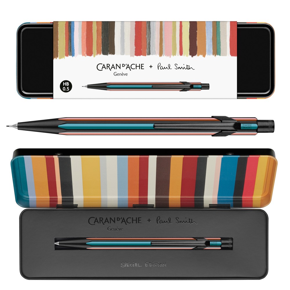 Mechanical pencil 844 Paul Smith Special Edition - Caran d'Ache - Black 0,5 mm