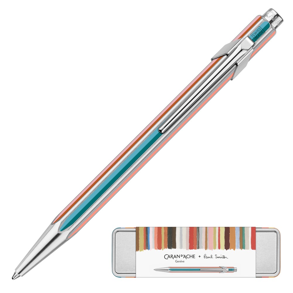 Długopis 849 Special Edition Paul Smith w etui - Caran d'Ache - Silver