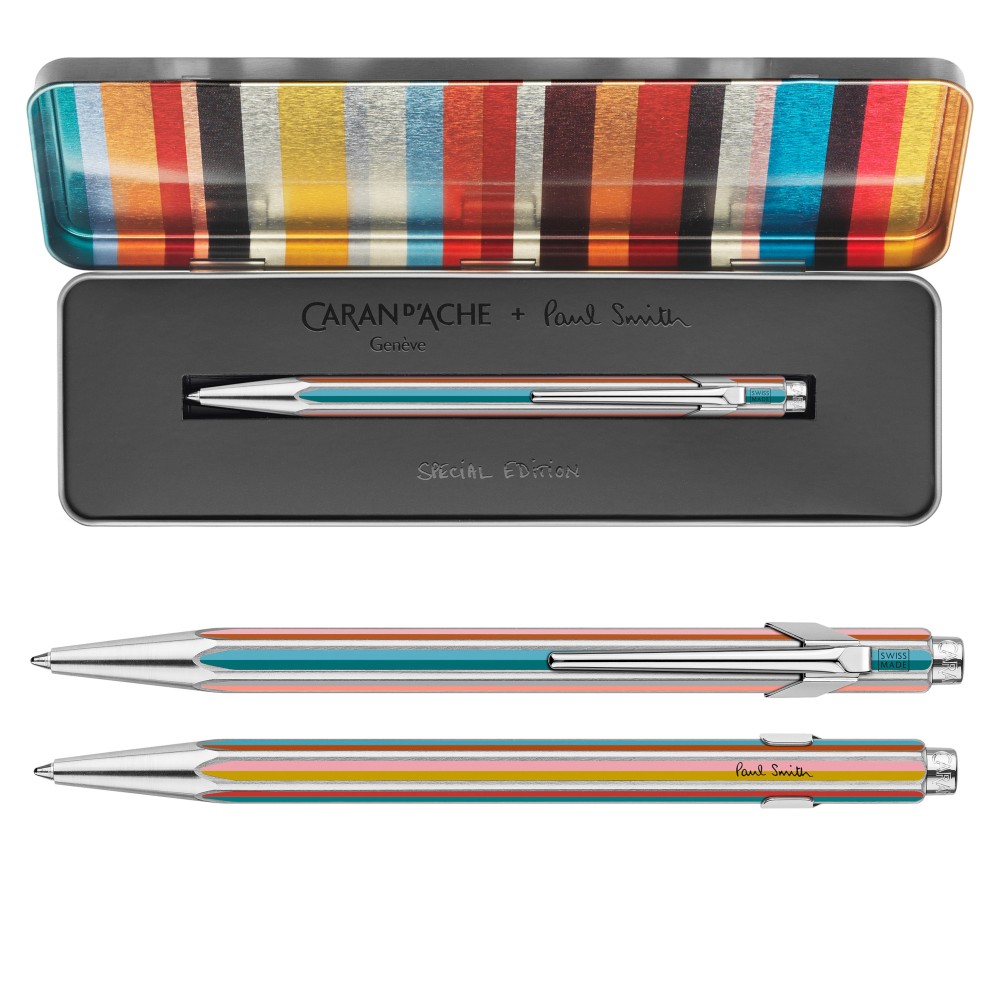 Długopis 849 Special Edition Paul Smith w etui - Caran d'Ache - Silver