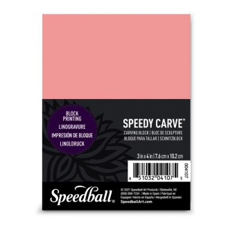 Block printing Speedy Carve block - Speedball - 7,6 x 10,2 cm