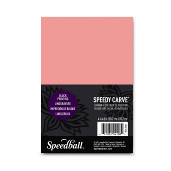 Płyta do linorytu Speedy Carve - Speedball - 10,2 x 15,2 cm
