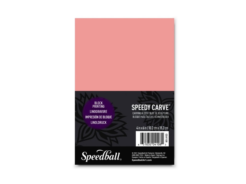 Block printing Speedy Carve block - Speedball - 10,2 x 15,2 cm