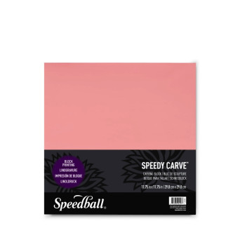 Płyta do linorytu Speedy Carve - Speedball - 29,8 x 29,8 cm