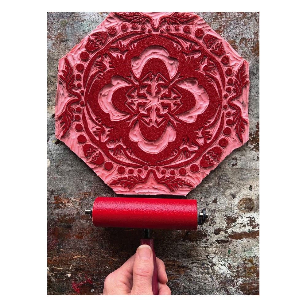 Hard Craft Rubber Brayer - Speedball - 10 cm