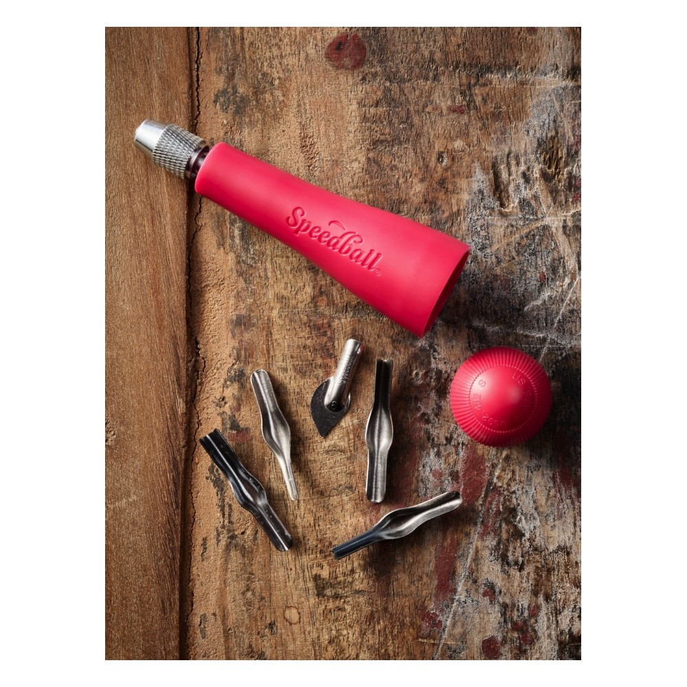Set of Lino cutters - Speedball - 5 Large U 2 pcs