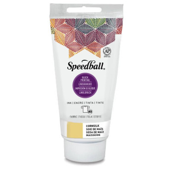 Farba do linorytu Block Printing Ink - Speedball - Cornsilk 75 ml