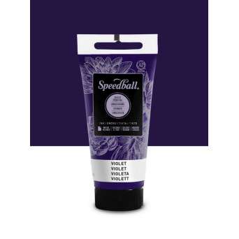 Farba do linorytu Water-Soluble Ink - Speedball - Violet 75 ml