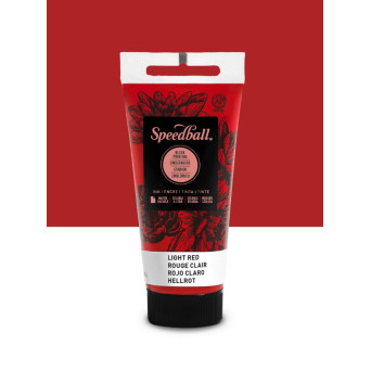 Water-Soluble Block Printing Ink - Speedball - Light Red 75 ml