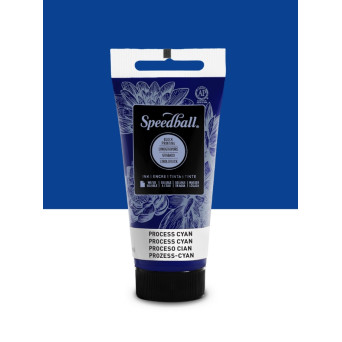 Farba do linorytu Water-Soluble Ink - Speedball - Process Cyan 75 ml