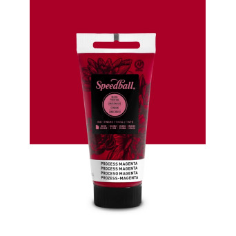 Water-Soluble Block Printing Ink - Speedball - Process Magenta 75 ml