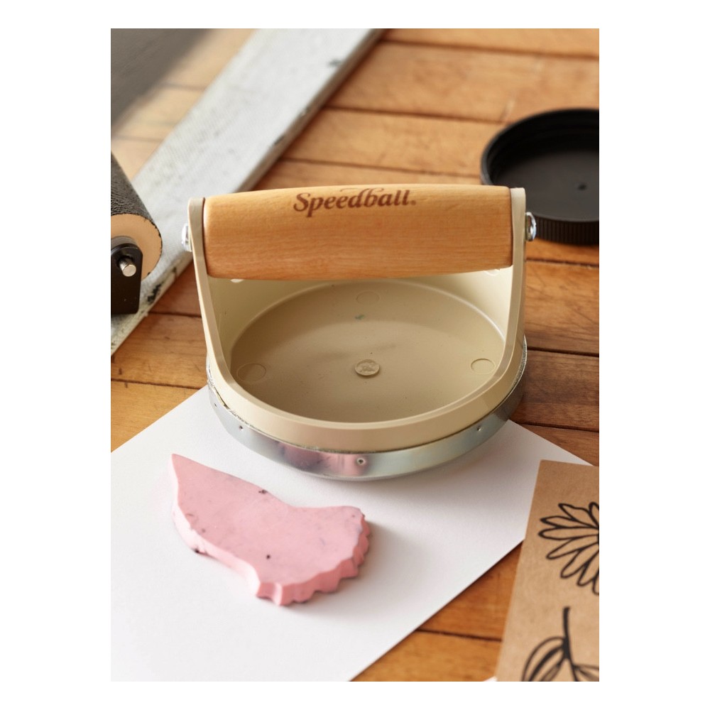 Block printing baren - Speedball - Beige 10 cm