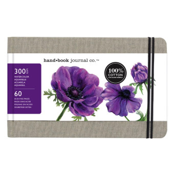Szkicownik do akwareli 100% Cotton Hand Book Journal Co. 20 x 13 cm - Speedball - 30 ark.