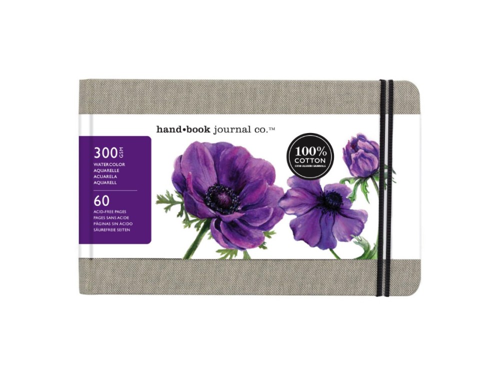 Szkicownik do akwareli 100% Cotton Hand Book Journal Co. 20 x 13 cm - Speedball - 30 ark.