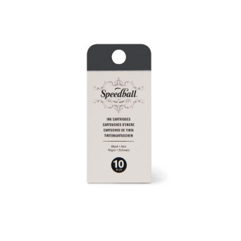 Ink Cartridges - Speedball - Black 10 pcs