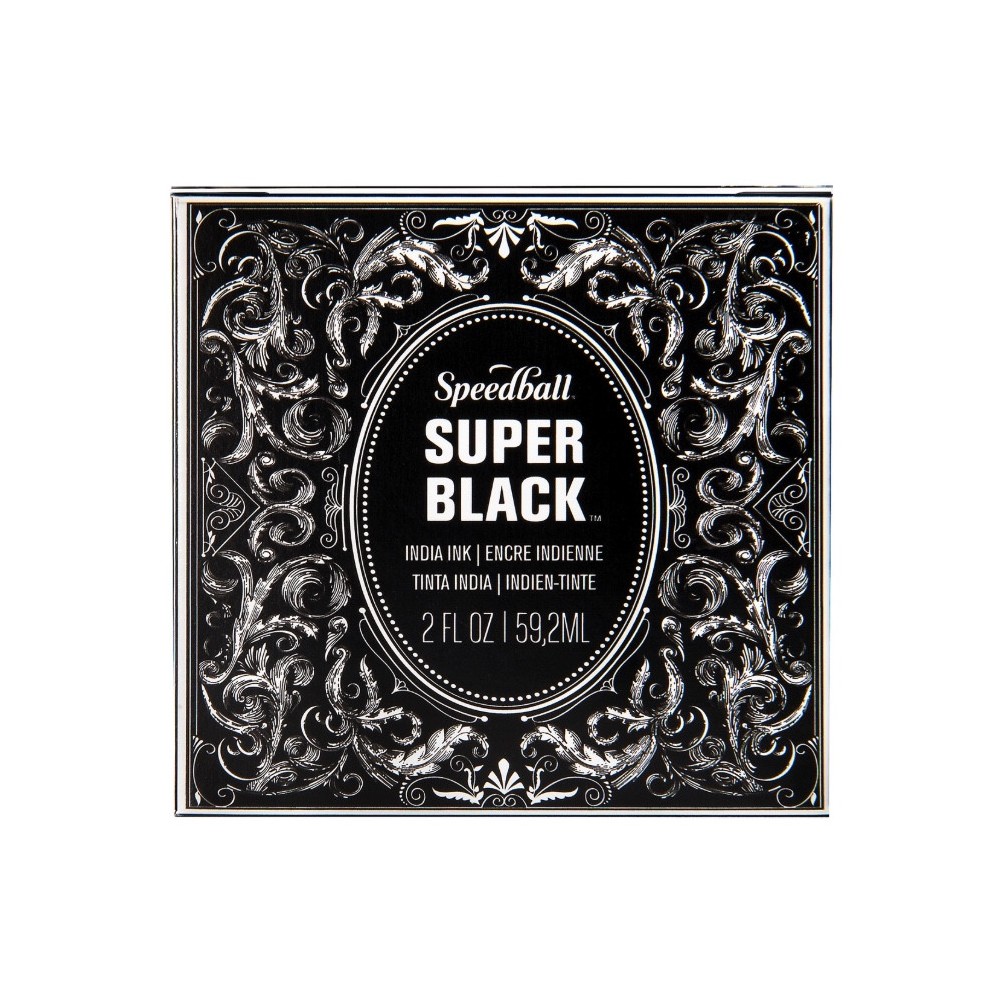 Tusz do kaligrafii India Ink - Speedball - Super Black 59 ml