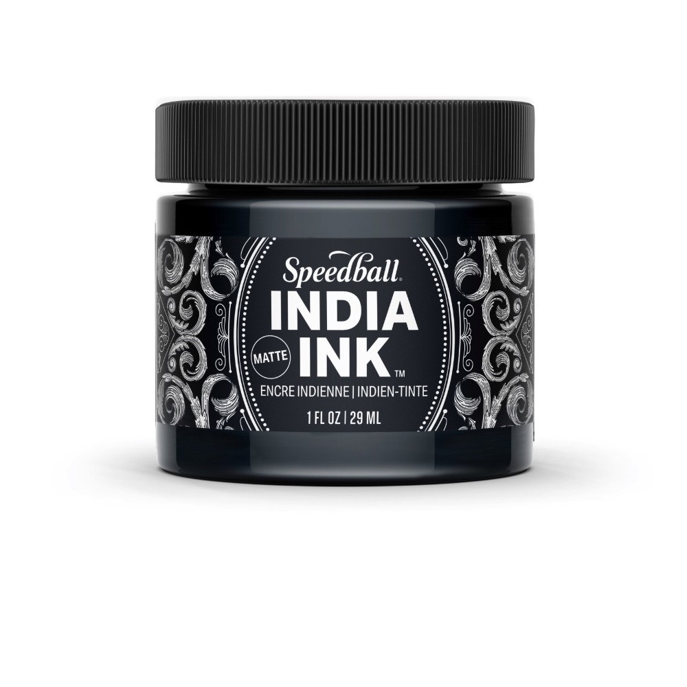 Tusz do kaligrafii India Ink - Speedball - Black Velvet 29 ml